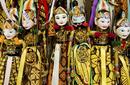 Traditional Balinese Wooden Puppets