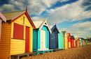 Colourful Change Rooms, Brighton Beach
